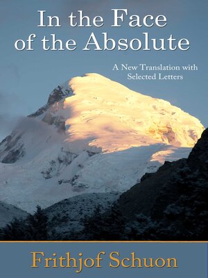 cover image of In the Face of the Absolute